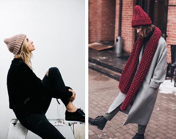 модные шапки зима 2020 женские фото