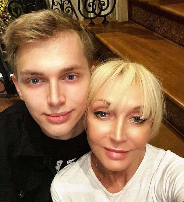 Кристина Орбакайте с сыном